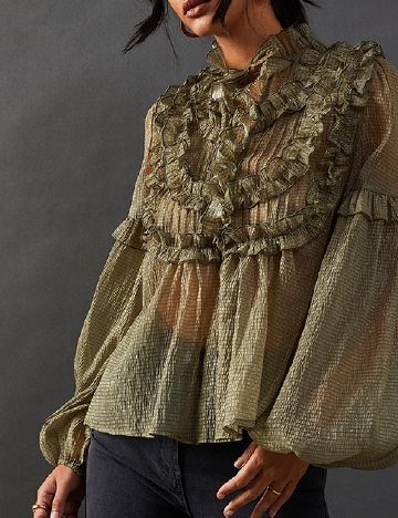 Bluza WAREHOUSE, verde