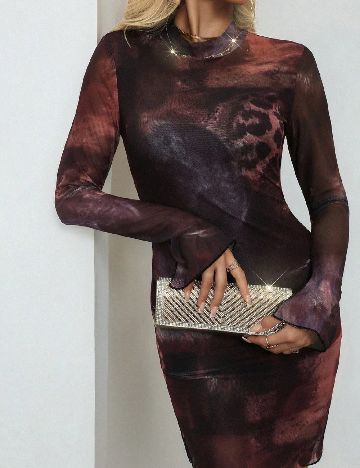 Rochie scurta SHEIN, mix culori