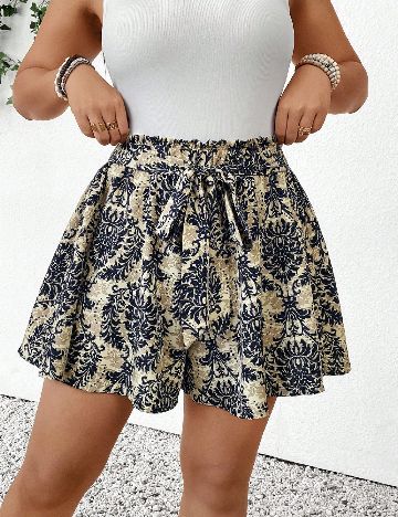 Pantaloni scurti SHEIN CURVE, mix culori