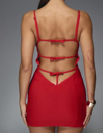 Rochie scurta Missguided, rosu