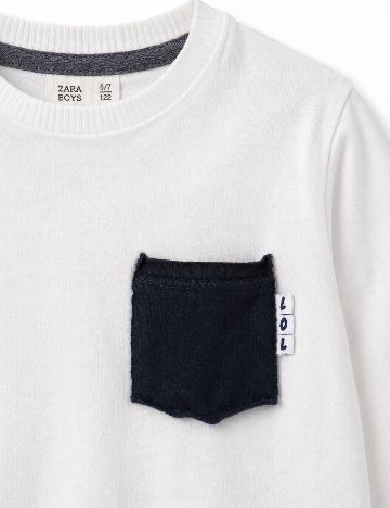Bluza Zara, alb