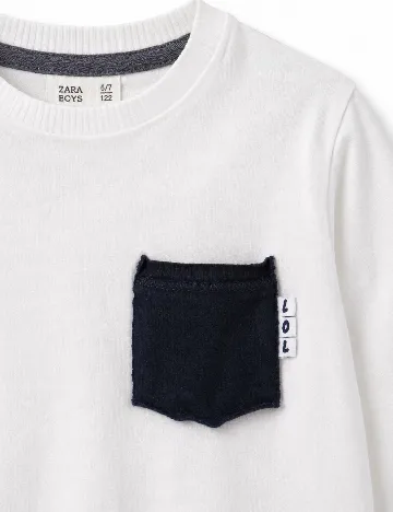 Bluza Zara, alb