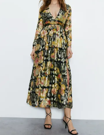 Rochie lunga WAREHOUSE, mix culori