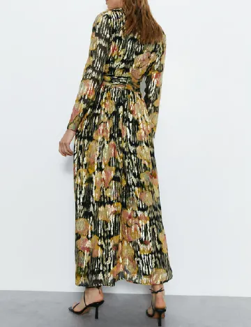 Rochie lunga WAREHOUSE, mix culori
