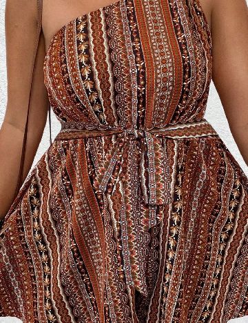 Salopeta SHEIN CURVE, mix culori