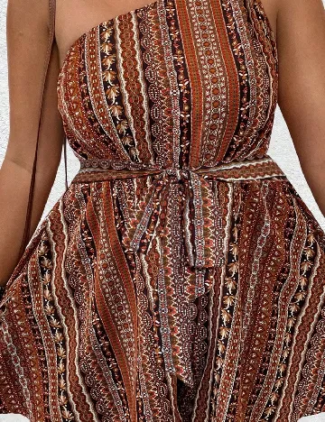 Salopeta SHEIN CURVE, mix culori