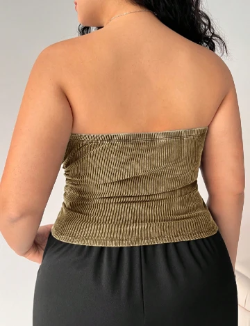 Top SHEIN CURVE, verde