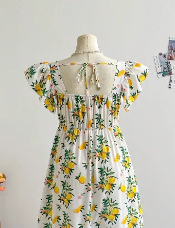 Rochie lunga SHEIN CURVE, alb