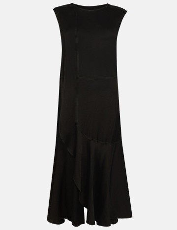 Rochie lunga WAREHOUSE, negru
