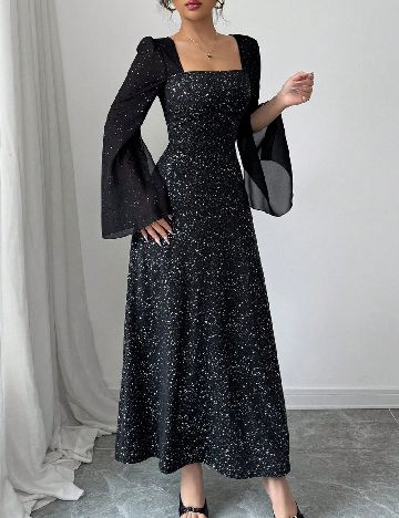 Rochie lunga SHEIN, negru
