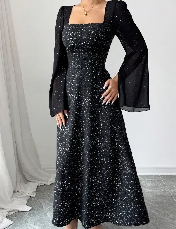 Rochie lunga SHEIN, negru