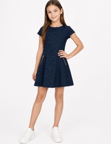 Rochie scurta Zara, bleumarin inchis