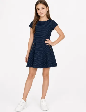 Rochie scurta Zara, bleumarin inchis