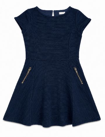 Rochie scurta Zara, bleumarin inchis