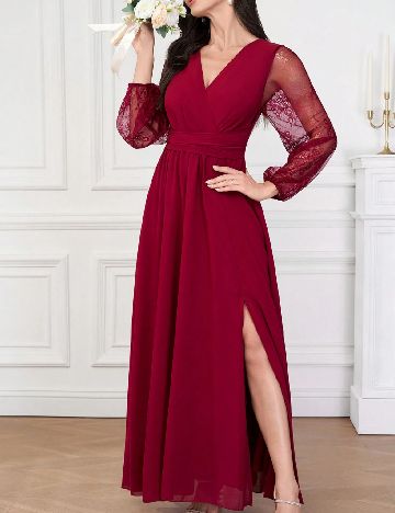 Rochie lunga SHEIN, rosu