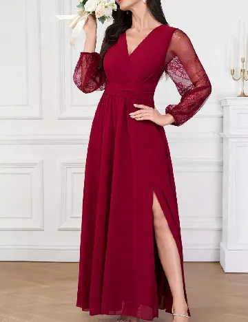 Rochie lunga SHEIN, rosu