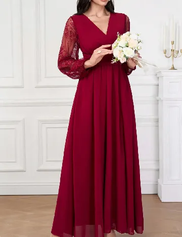Rochie lunga SHEIN, rosu