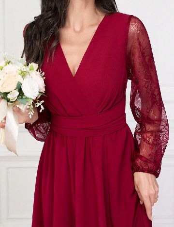 Rochie lunga SHEIN, rosu