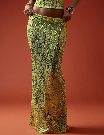 Fusta Missguided, verde
