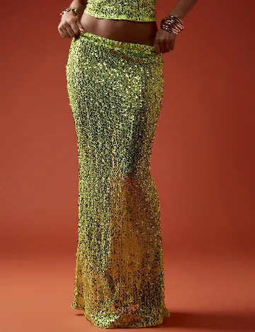Fusta Missguided, verde