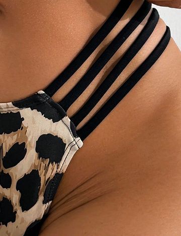 Chilot de  baie SHEIN, animal print