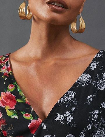 Rochie medie WAREHOUSE, mix culori