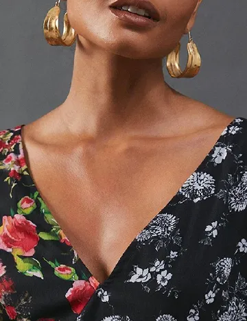 Rochie medie WAREHOUSE, mix culori