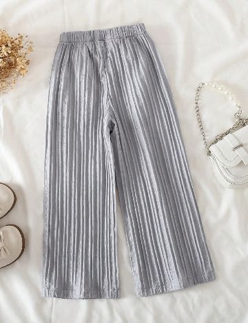Pantaloni Shein Kids, gri
