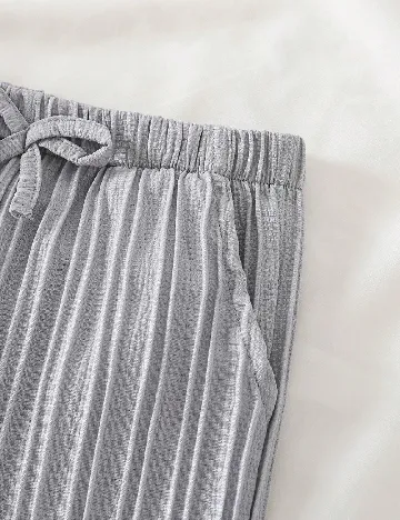 Pantaloni Shein Kids, gri