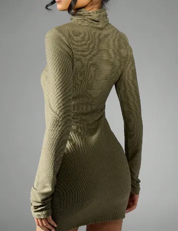 Rochie scurta SHEIN, verde