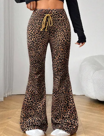Pantaloni SHEIN, animal print
