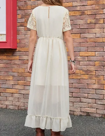 Rochie Shein Kids, crem