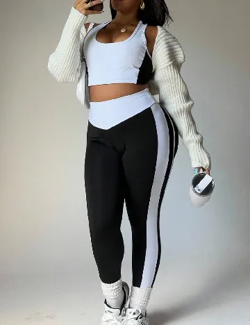 Compleu SHEIN CURVE, negru