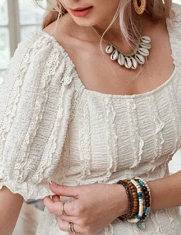 Rochie lunga SHEIN, alb