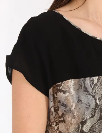 Rochie scurta Zara, animal print