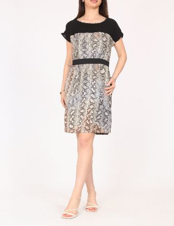 Rochie scurta Zara, animal print