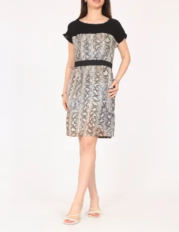 Rochie scurta Zara, animal print