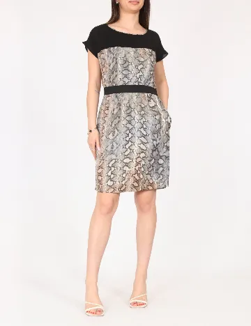 Rochie scurta Zara, animal print