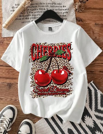 Tricou SHEIN, alb