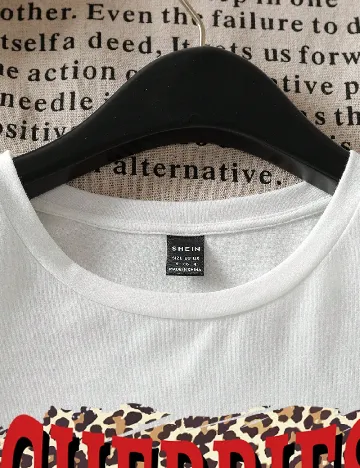 Tricou SHEIN, alb