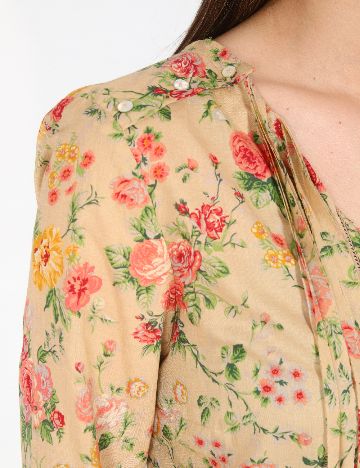 Camasa Zara, floral print