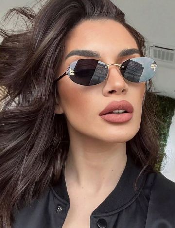 Ochelari de soare SHEIN, negru