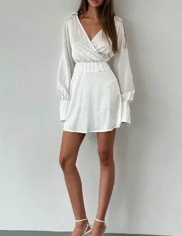 Rochie scurta SHEIN, alb