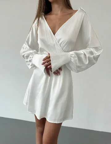 Rochie scurta SHEIN, alb