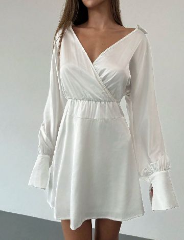 Rochie scurta SHEIN, alb