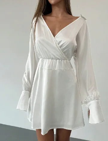 Rochie scurta SHEIN, alb