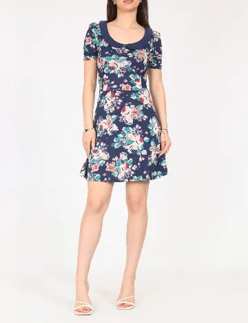 Rochie scurta Zara, albastru