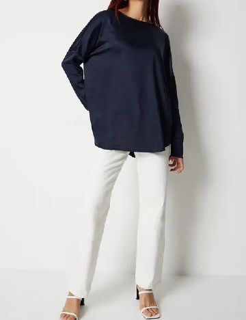 Bluza WAREHOUSE, bleumarin