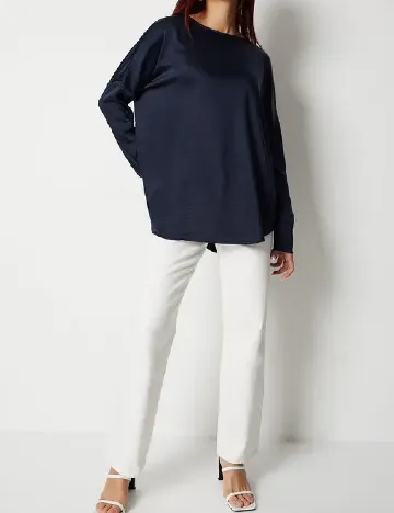 Bluza WAREHOUSE, bleumarin