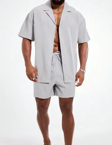 Compleu SHEIN Plus Size Men, gri